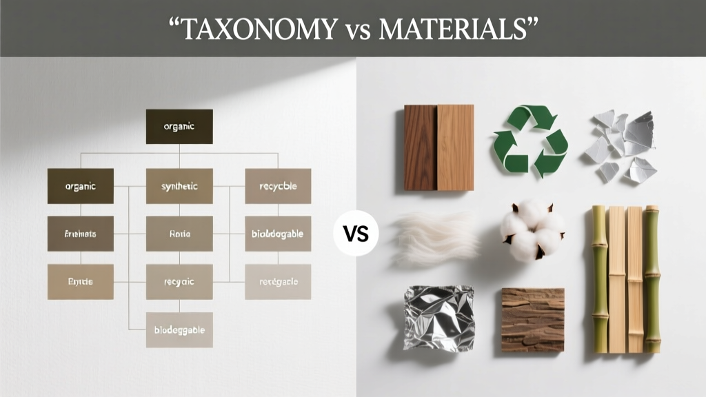 Taxonomy vs Materials: Why Classification Systems Must Respect Physical Realities