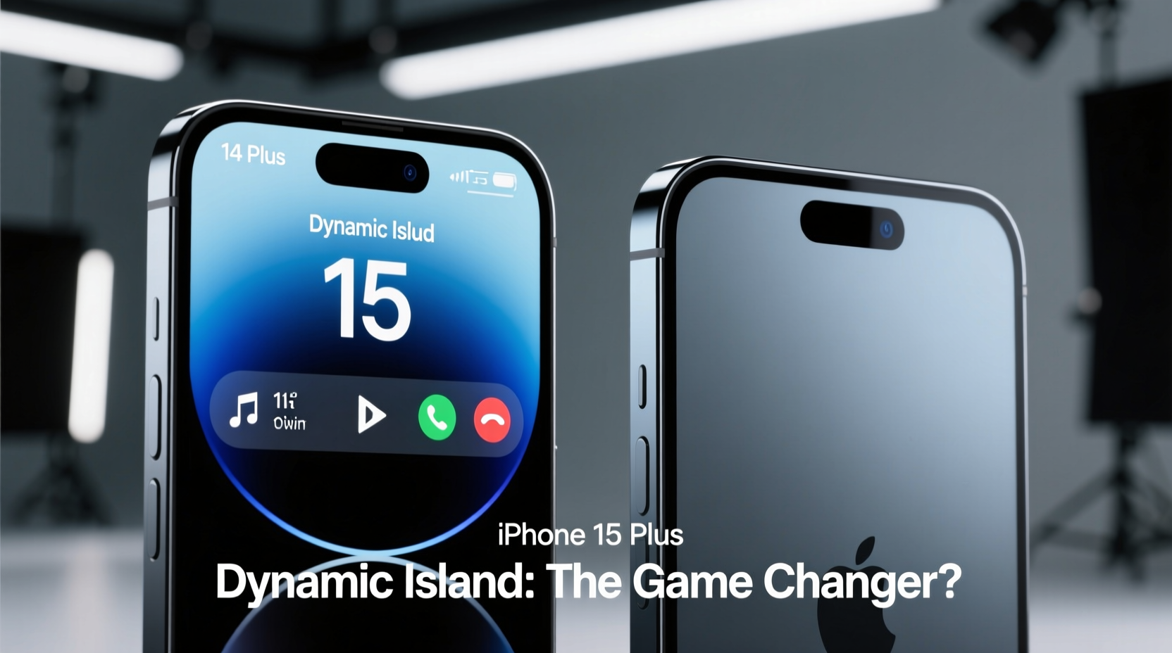 iphone 14 plus vs 15 plus is the dynamic island a game changer