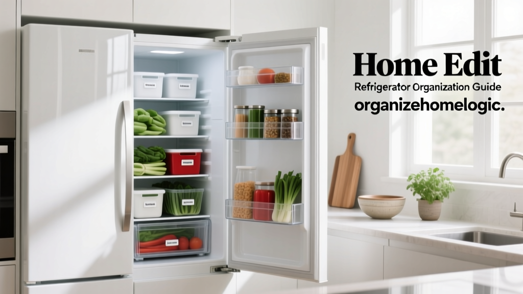 Home Edit Refrigerator Organization Guide
