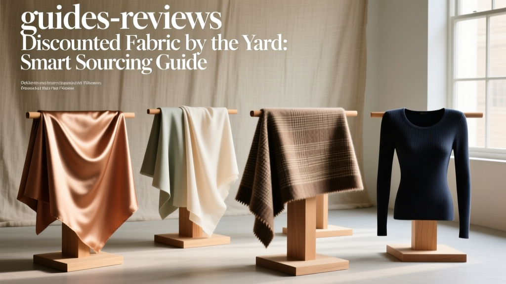 Discounted Fabric by the Yard: Smart Sourcing Guide
