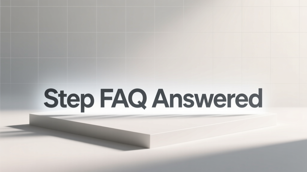 Step Stool FAQ: Toddler Safety & Real-World Use