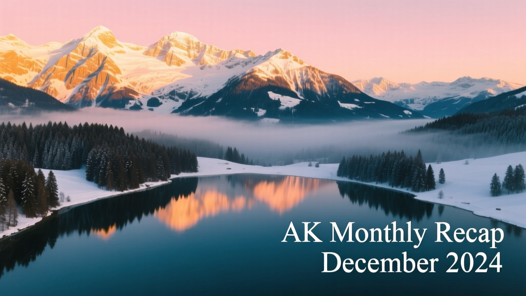 Alaska Monthly Recap: December 2024 — Aurora Peaks, Ice Road Logistics, and Community Resilience