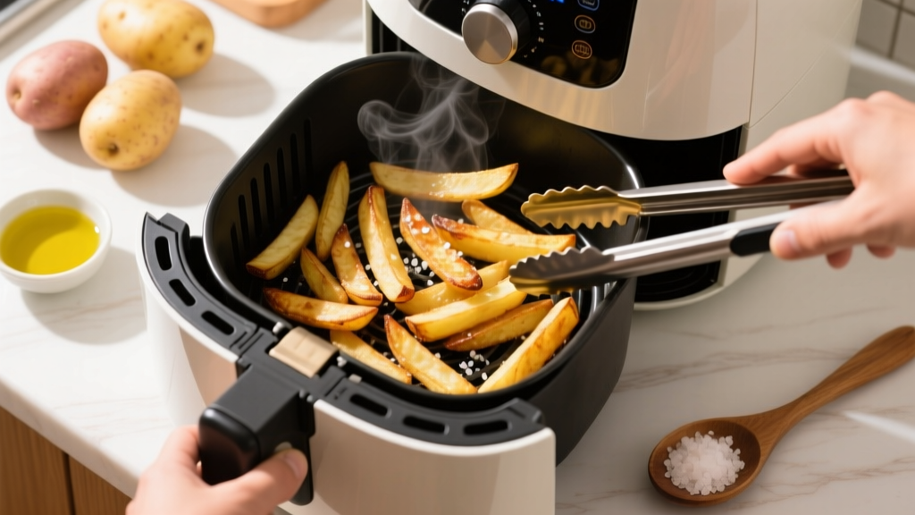 Crispy Raw Potato Fries in Air Fryer (Every Time)