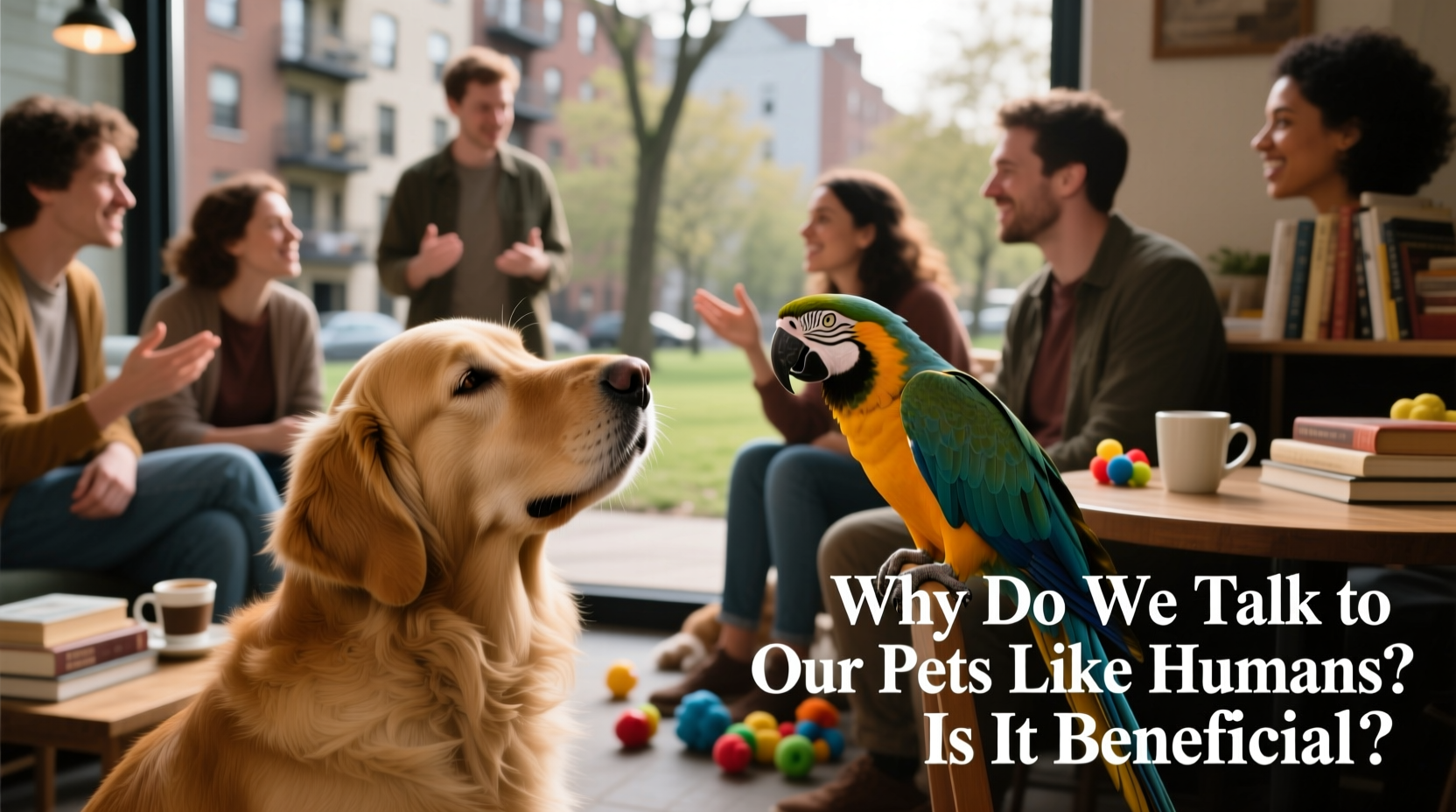 why do people talk to their pets like humans and is it beneficial