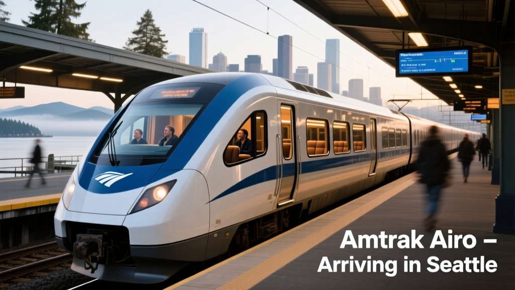 Amtrak’s New Airo Trains Just Arrived in Seattle — Here’s What to Expect