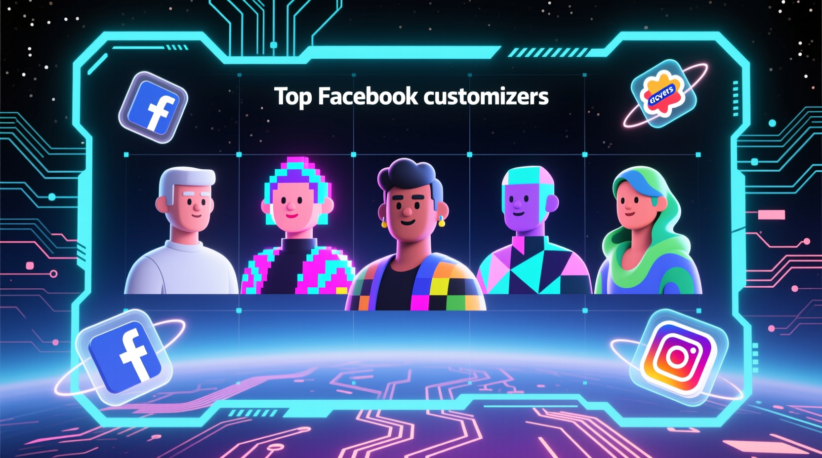 five best facebook customizers