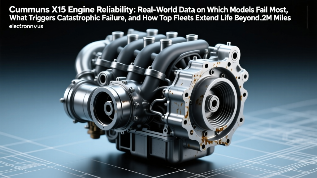 Cummins X15 Engine Reliability: Real-World Data on Which Models Fail Most, What Triggers Catastrophic Failure, and How Top Fleets Extend Life Beyond 1.2M Miles