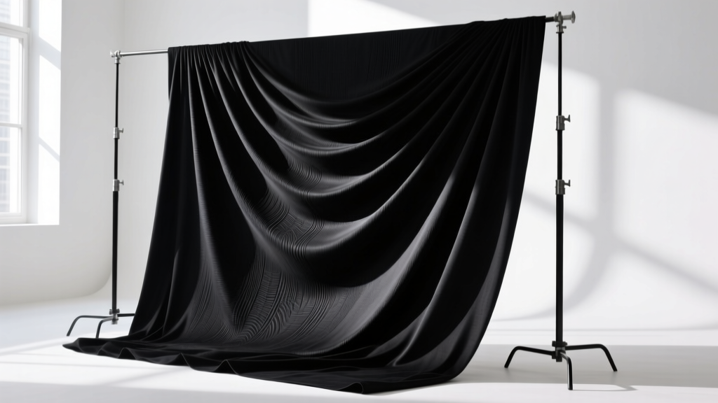 Black Backdrop Material: Cost-Smart Fabric Guide for Designers