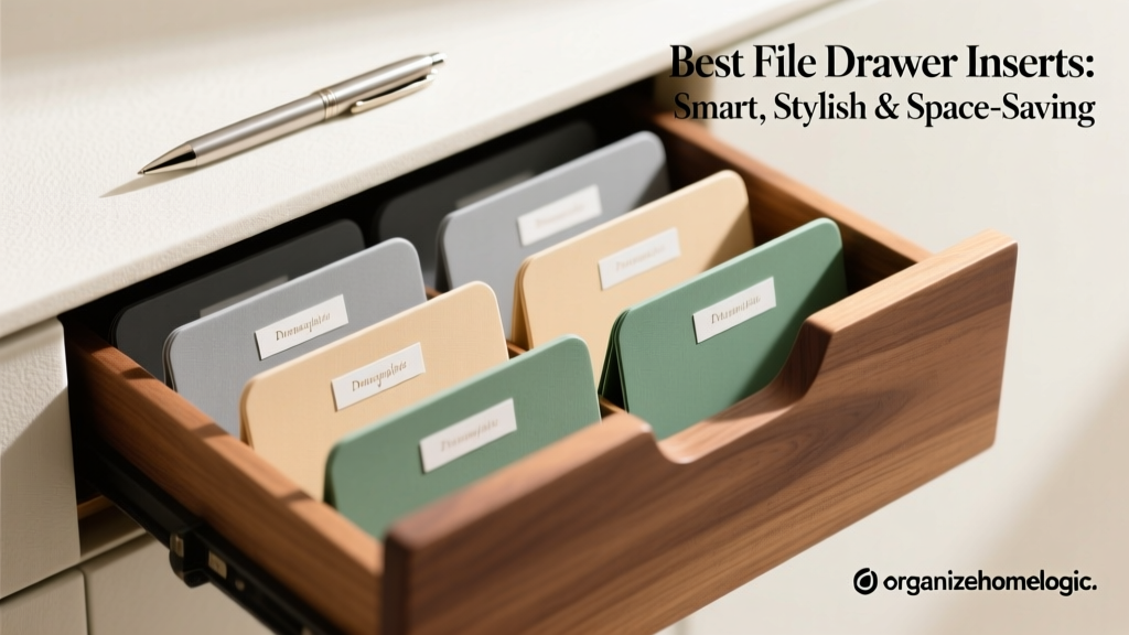 Best File Drawer Inserts: Smart, Stylish & Space-Saving