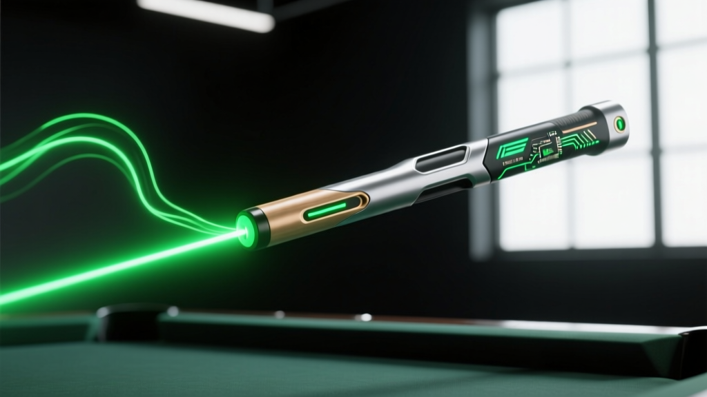 How to Hack a Laser Pool Cue for Camera Calibration and Light Painting