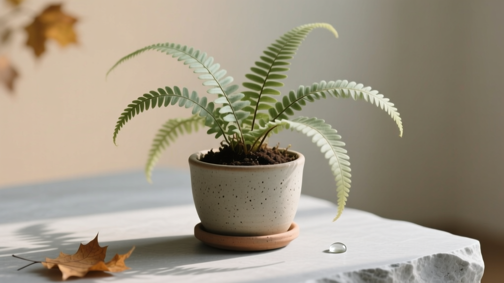 Slow-Growing Indoor Ferns: Water Less, Not More
