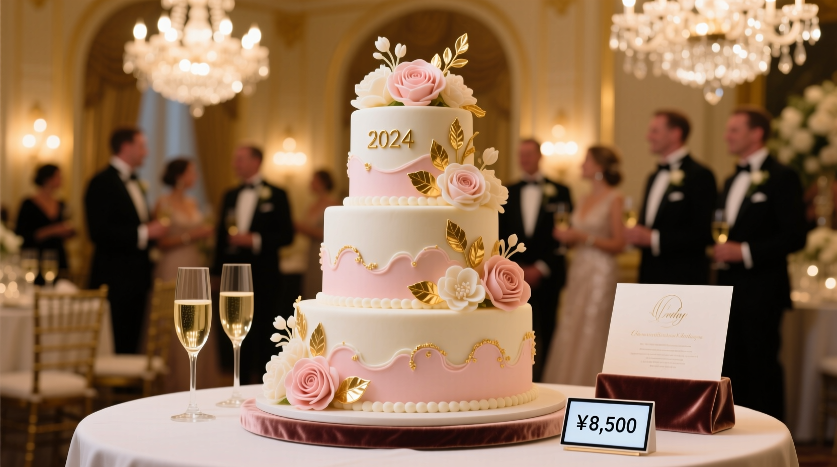 how much will a wedding cake cost