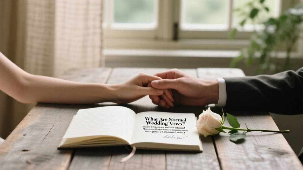 Normal Wedding Vows: How to Write Yours (2026)