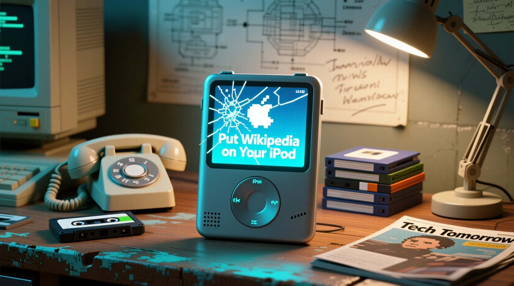 put wikipedia on your ipod