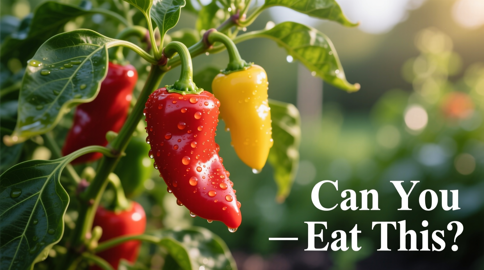can you eat ornamental pepper plants  safety facts revealed