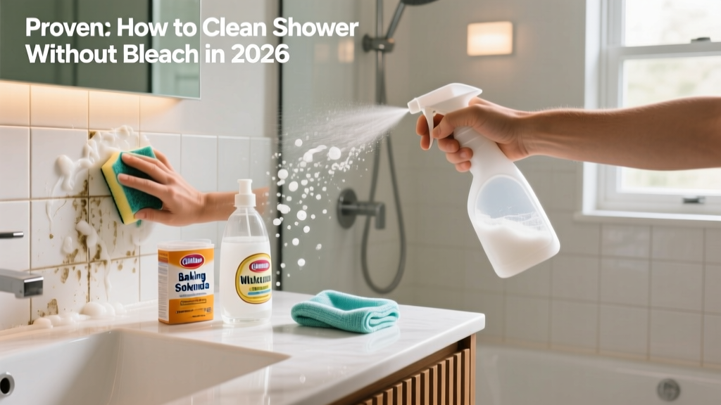 Proven: How to Clean Shower Without Bleach in 2026
