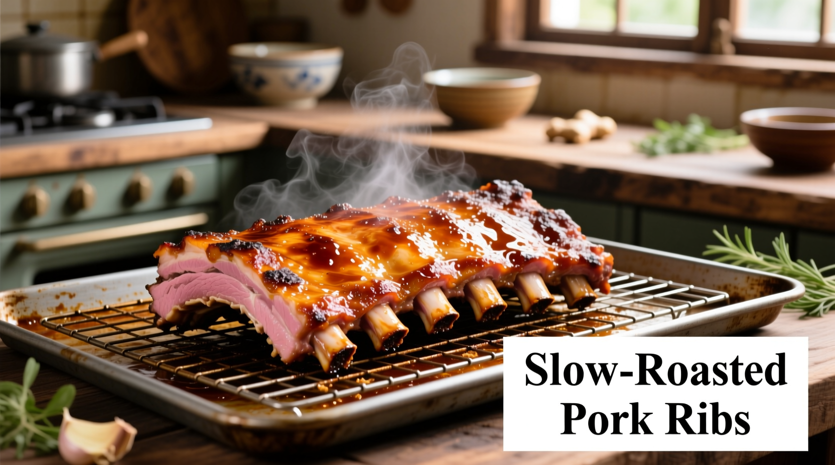 how cook pork ribs in oven