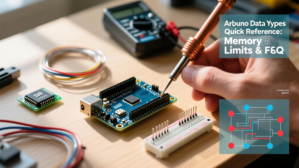 Arduino Data Types Quick Reference: Memory Limits & FAQ