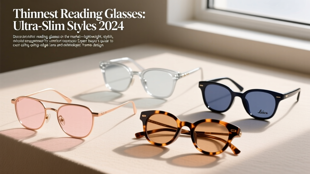 Thinnest Reading Glasses: Ultra-Slim Styles 2024