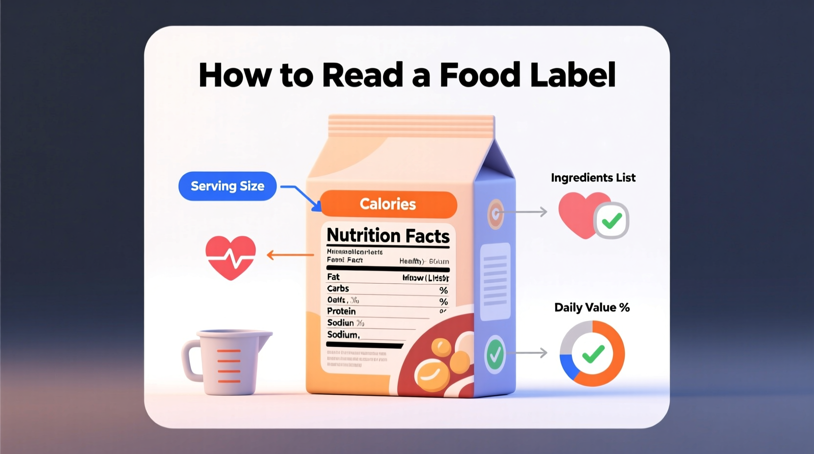 how to read a food label