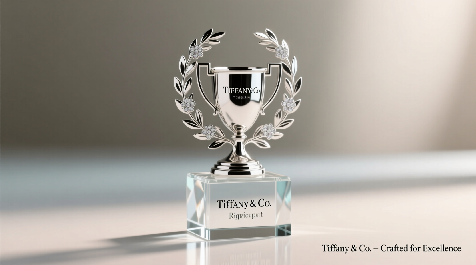 does tiffany co create trophies and awards