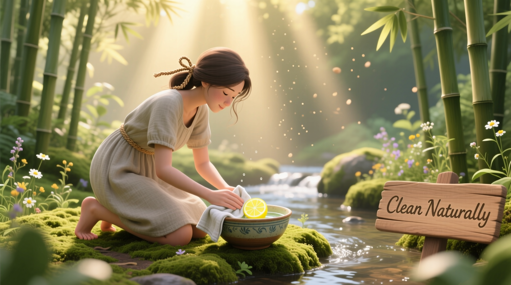get things clean the natural way