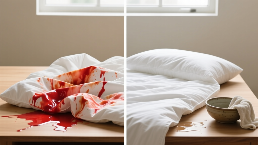 Tested: How to get food coloring out of comforter fast