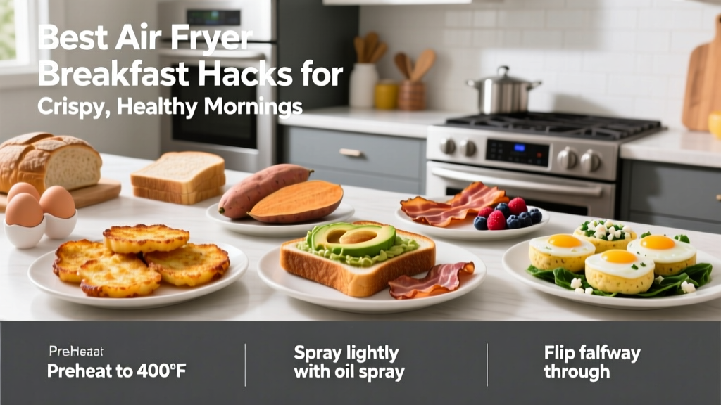 Best Air Fryer Breakfast Hacks for Crispy, Healthy Mornings