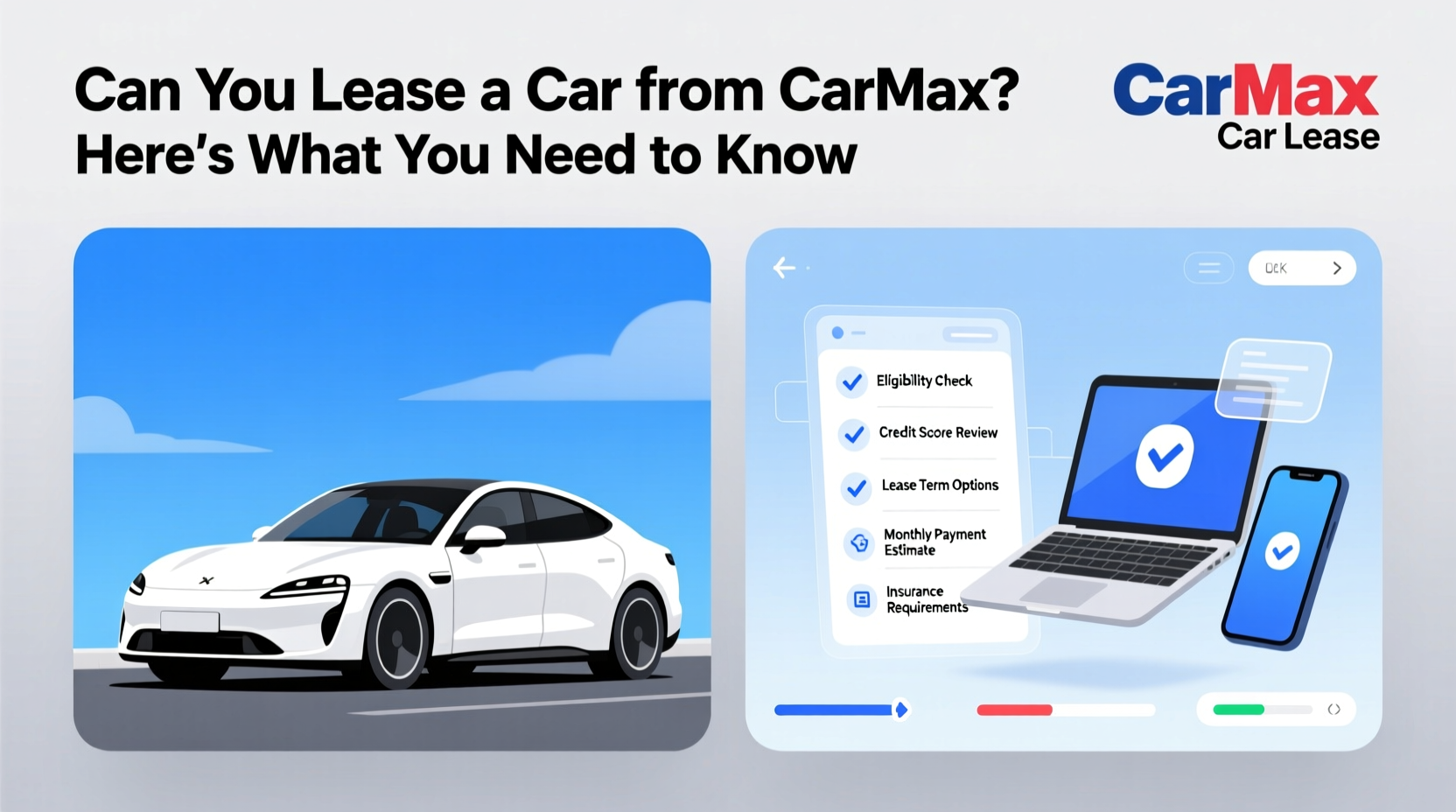 can i lease a car from carmax