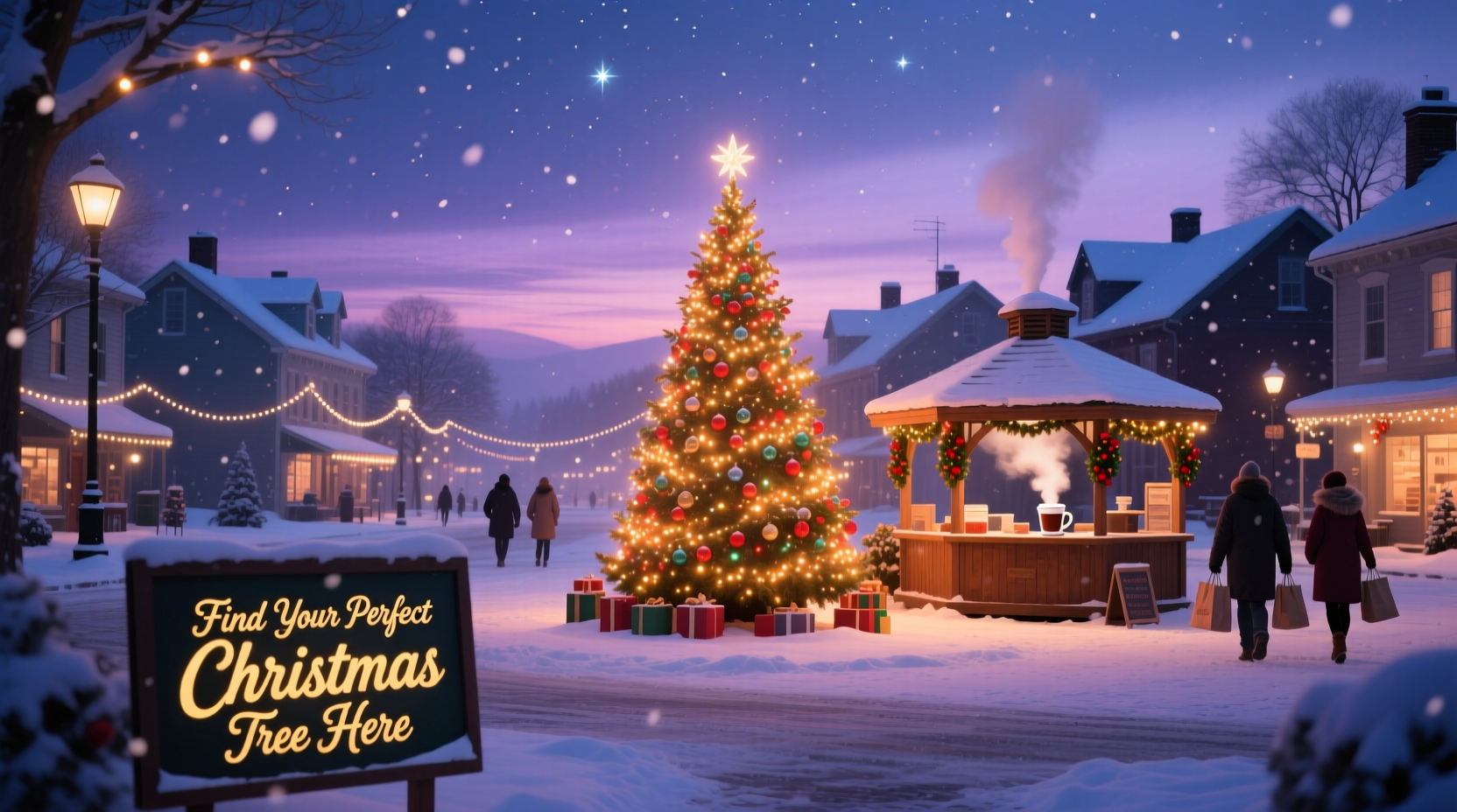 where can i find a christmas tree near me