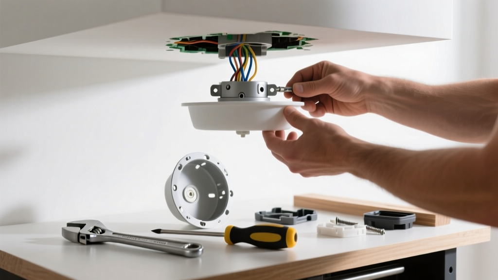 Fixing a Loose Light Fixture: Replace the Faulty Part