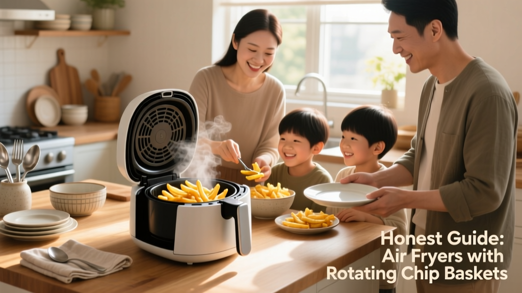 Air Fryers with Rotating Chip Baskets: Honest Guide