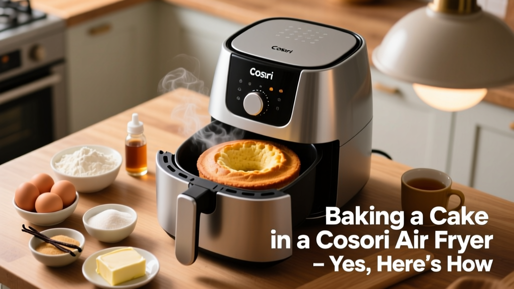 Baking a Cake in a Cosori Air Fryer: Yes — Here’s How