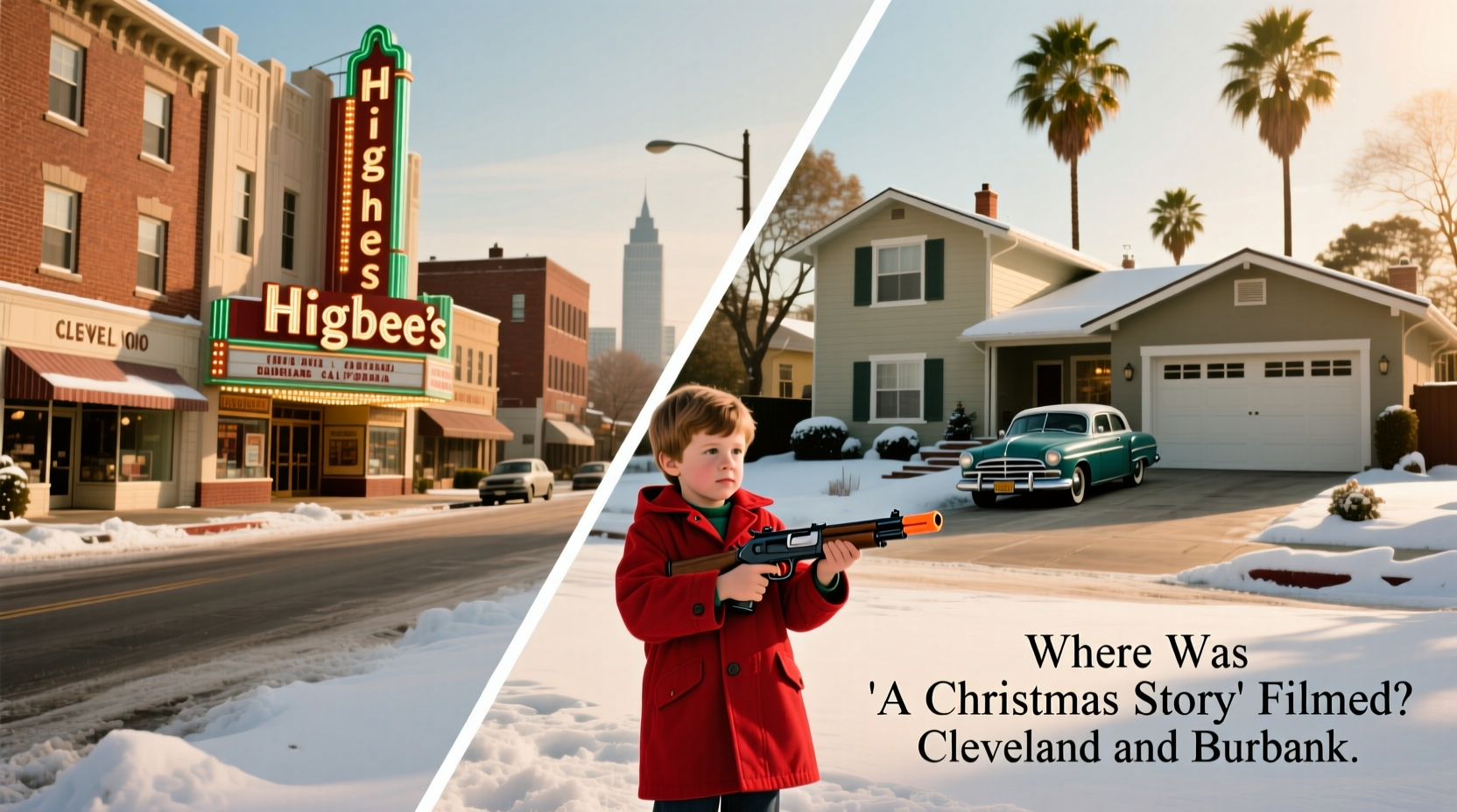 where was the movie the christmas story filmed