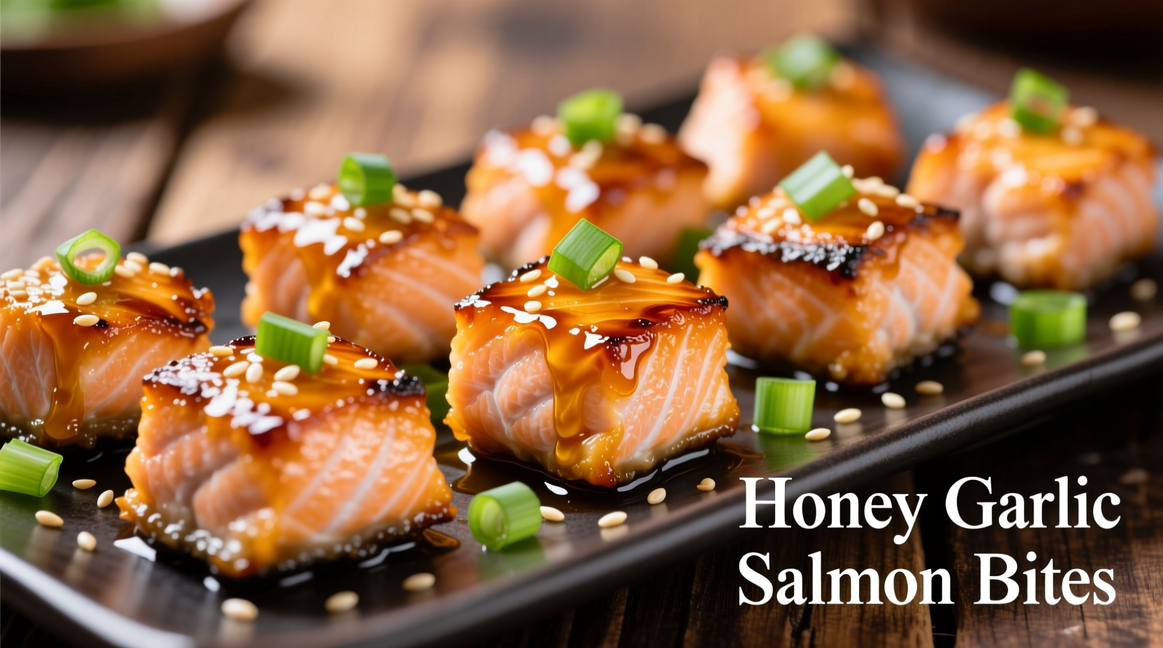 Perfect Honey Garlic Salmon Bites Recipe in 20 Minutes