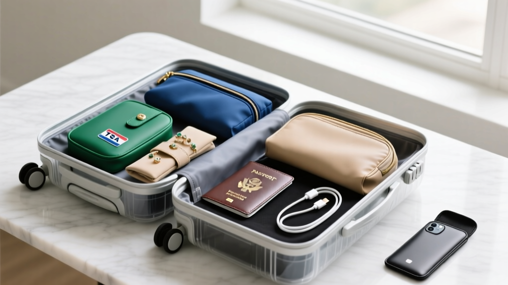 Carry-On Accessory Organization Guide: Smart, Safe & Stylish
