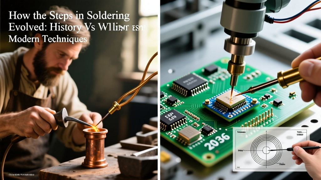 How the Steps in Soldering Evolved: History vs Modern Techniques