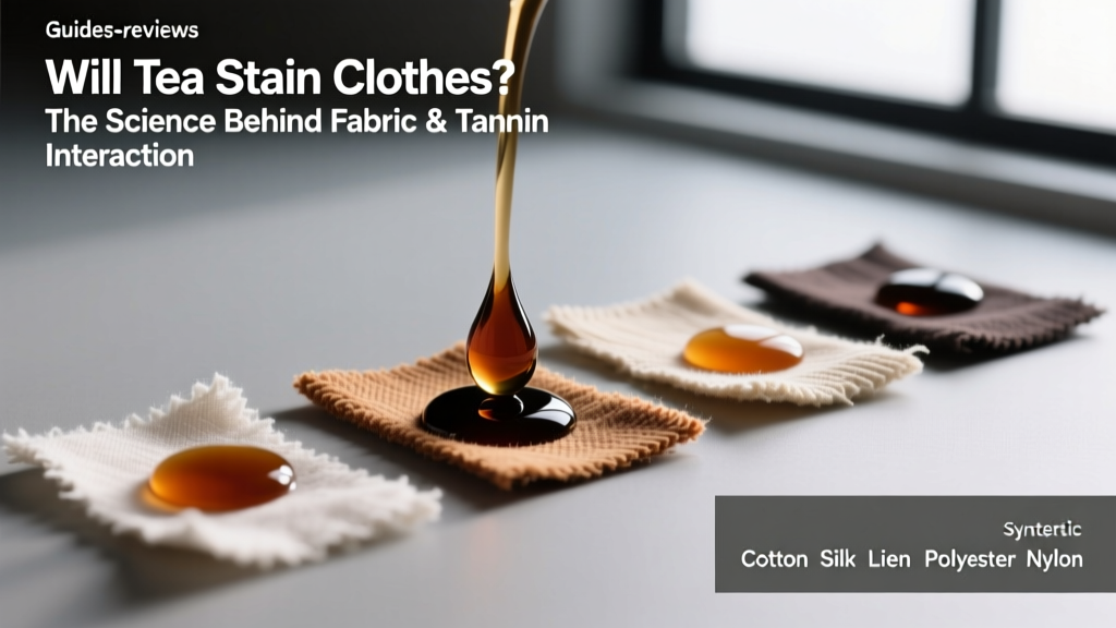 Will Tea Stain Clothes? The Science Behind Fabric & Tannin Interaction
