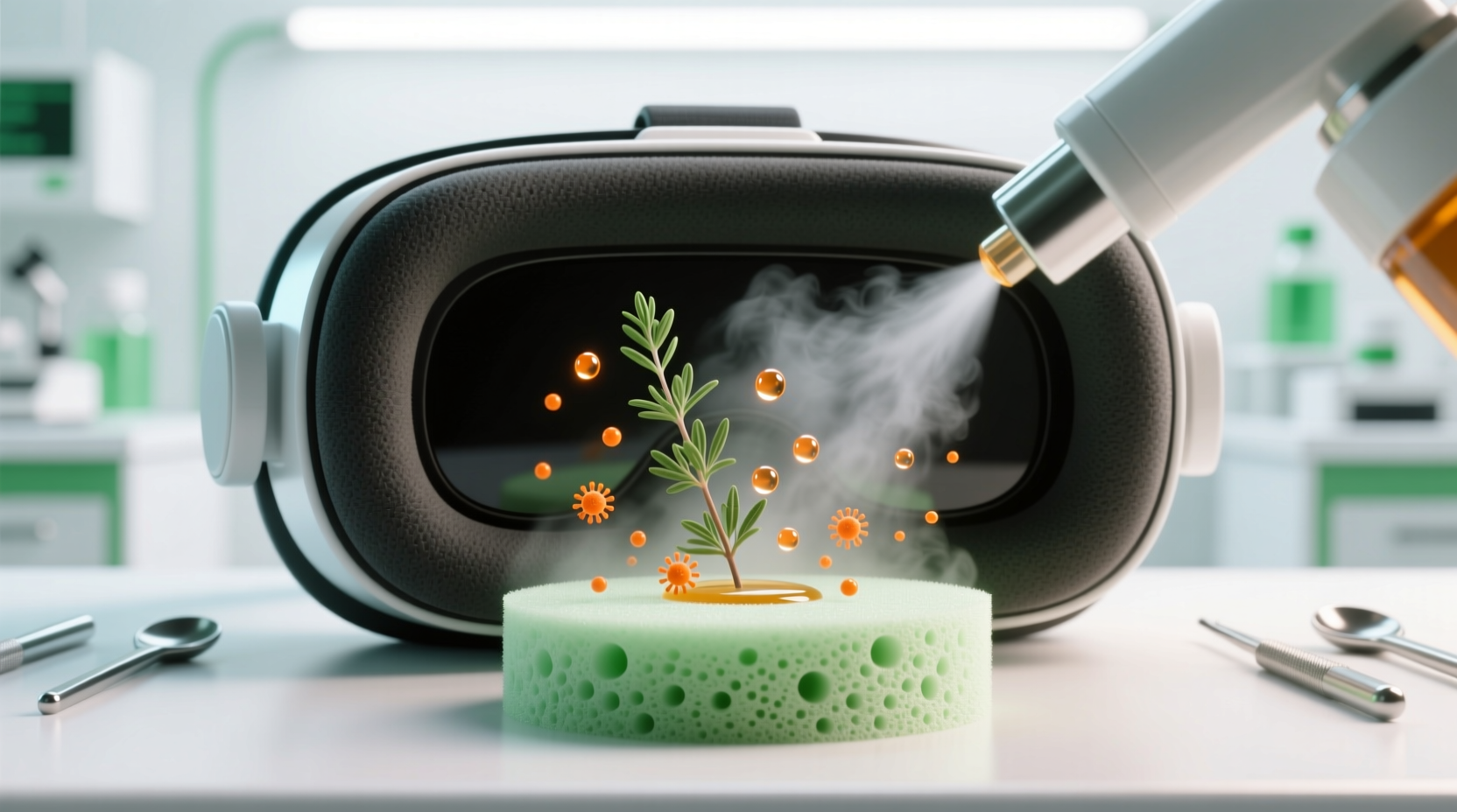 eco friendly vr headset sanitation