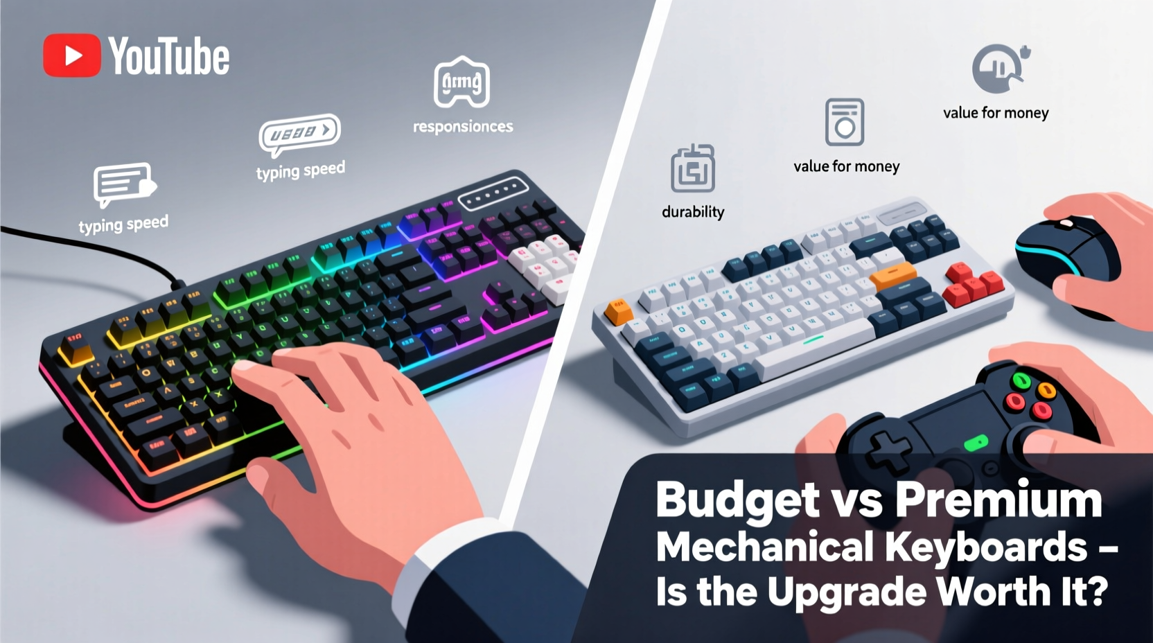 are budget mechanical keyboards good enough for typing and gaming
