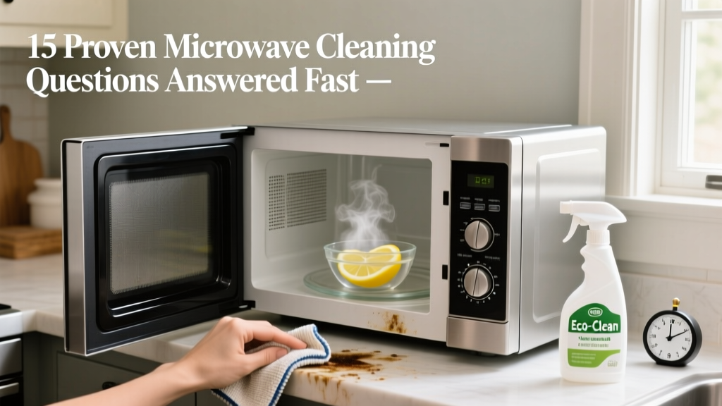 15 Proven Microwave Cleaning Questions Answered Fast