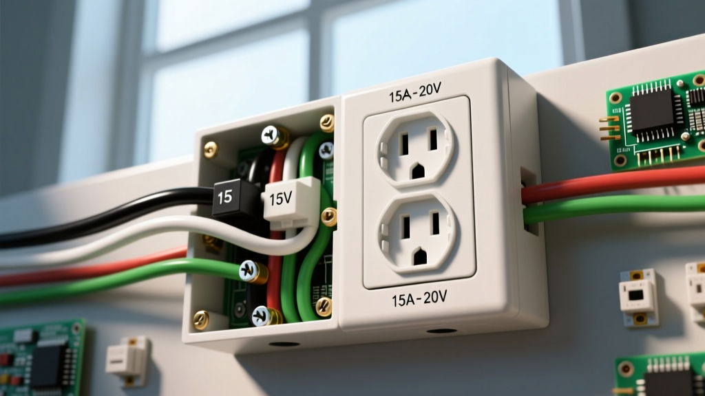 How to Wire a Standard 120V Electrical Socket Outlet: 15A vs 20A Guide