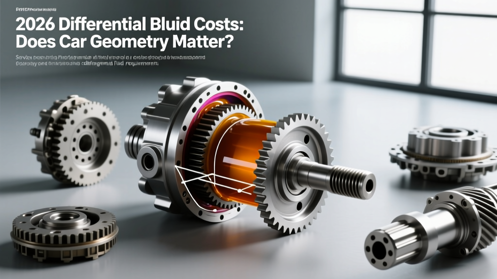 2026 Differential Fluid Costs: Does Car Geometry Matter?
