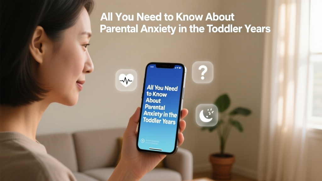 All You Need To Know About Parental Anxiety in the Toddler Years: A Pediatric Nurse’s Evidence-Based Guide