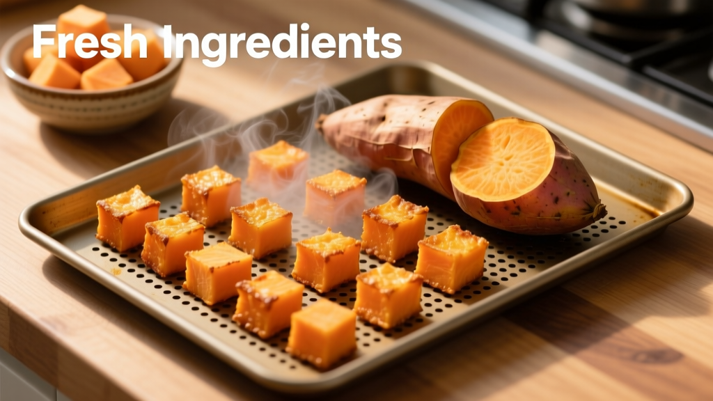 How to Air Crisp Sweet Potatoes Perfectly (Science-Backed!)
