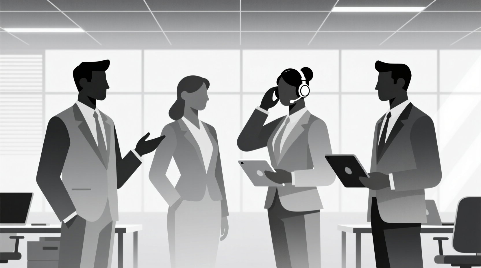 use brief or automated responses to deal with work em