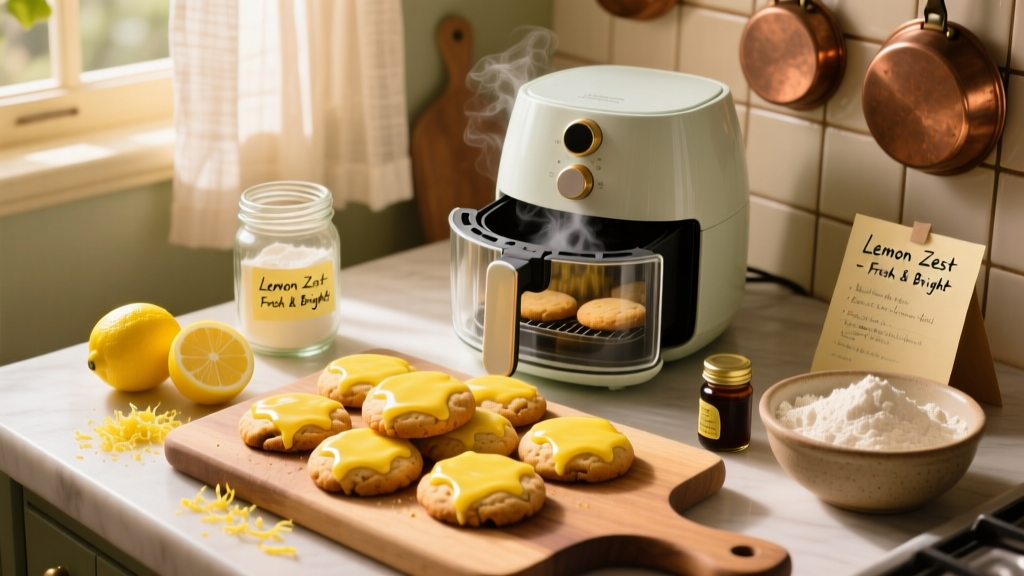 Air Fryer Lemon Cookies: Crispy, Zesty & Oil-Free