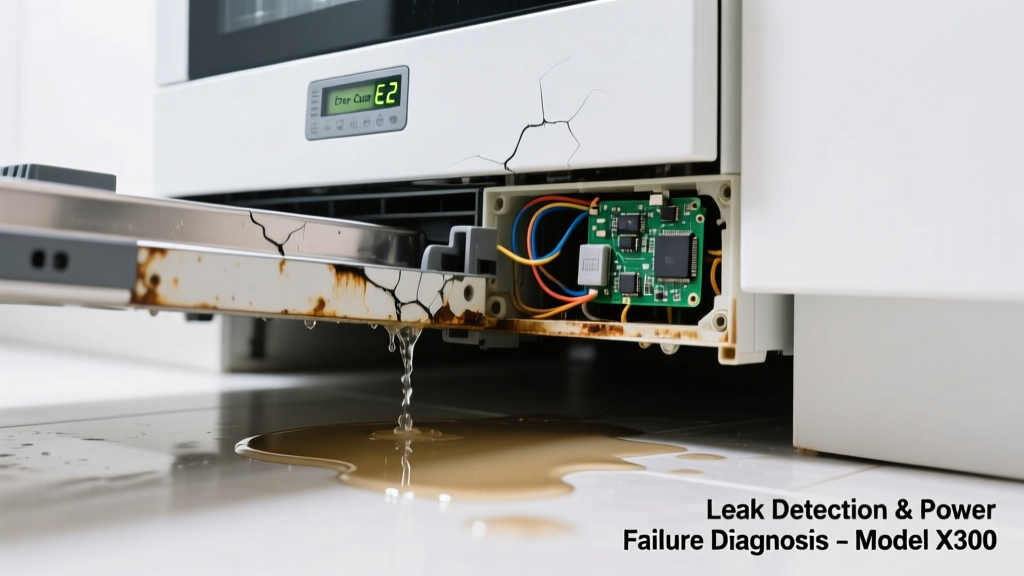 Dishwasher Leaking and Not Working at All: Quick Diagnosis
