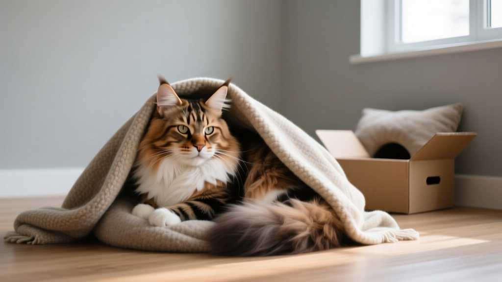 What Is Cat Nesting Behavior Maine Coon? Why Your Gentle...