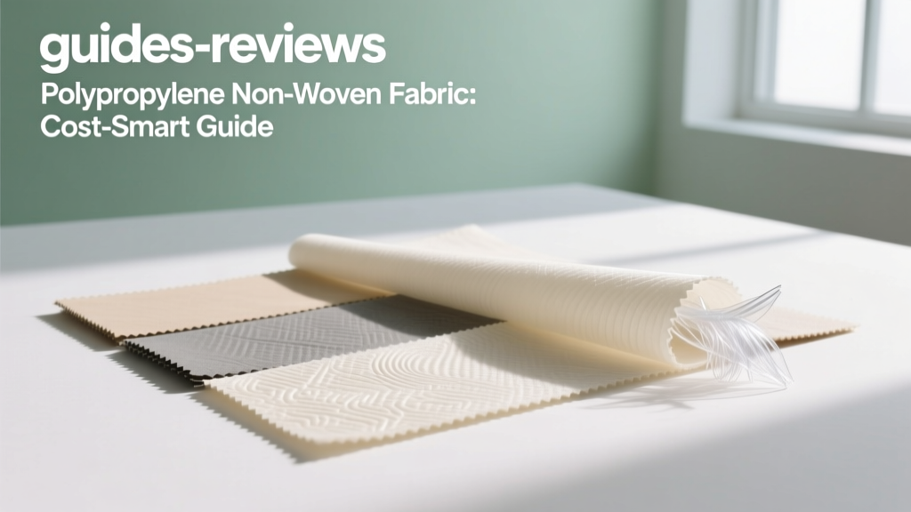 Polypropylene Non Woven Fabric: Cost-Smart Guide